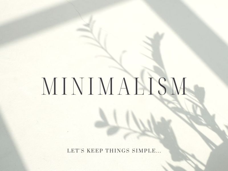 A Move Towards Minimalism